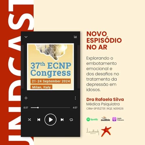 LundCast 39 - Explorando o embotamento emocional e os desafios no tratamento da depressão em idosos | Part. Dra. Rafaela Silva Podcast Por capa