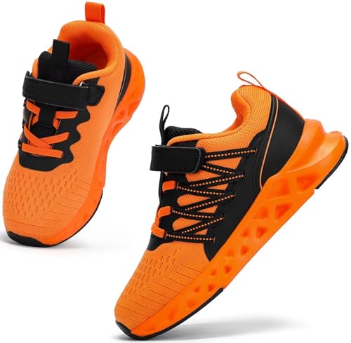 Image of koppu Boys Girls Shoes Non-Slip Tennis Shoes Fashion Lightweight Breathable Kids Sneakers for Little Kids /Big Kids