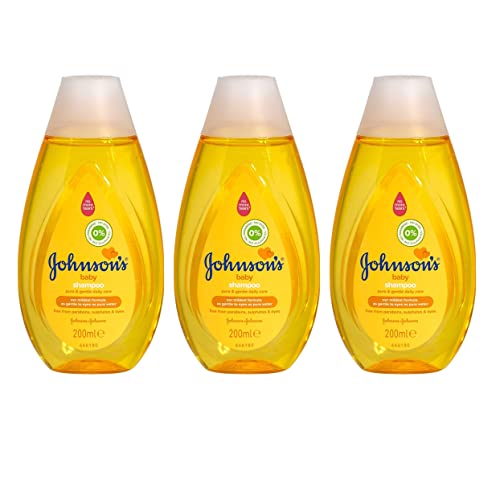 Johnsons Baby Shampoo 200 ml Pure & Gentle Care Pack of 3
