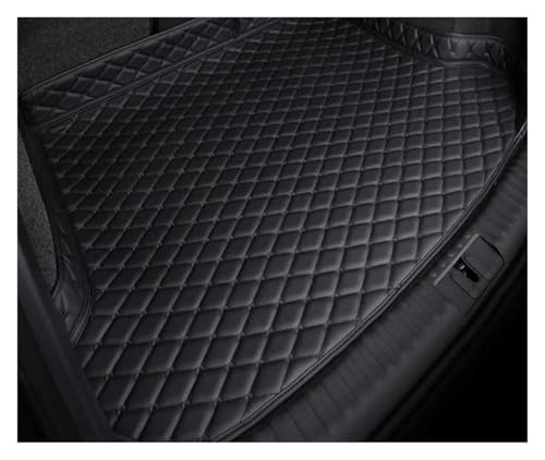 Tapis de coffre voiture cuir noir imperméable accessoire auto pour Mitsubishi ASX Pajero