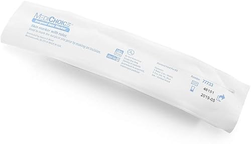 Miniatura 2 de MediChoice Marcador de piel, con regla, estéril, 1314077733 (caja de 25)