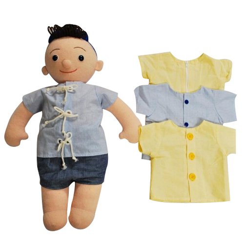 Amazon.co.jp: トッケン共遊教材 着せ替え訓練人形たっちゃん