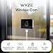 Wyze Window Camera, WiFi Indoor HD Home Security Camera, Upgraded Color Night Vision, Anti-Glare, AI-Powered Motion Detection, Easy & Quick Setup, 24/7 Recording, Works w/Alexa & Google