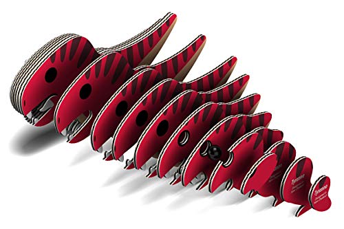 Eugy Tyrannosaurus Rex Dinosaur 3D Puzzle, 22 Piece Eco-Friendly Educational Learning Puzzles For Kids 6+ #TOP4