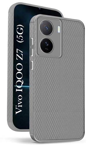 Image of Jkobi Back Cover Case for Vivo IQOO Z7 5G (Liquid Silicone | Side Grip | Camera Protection)