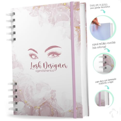 NISTI PRINT, Agenda Lash Designer para Agendamentos com Pagamento Charmer