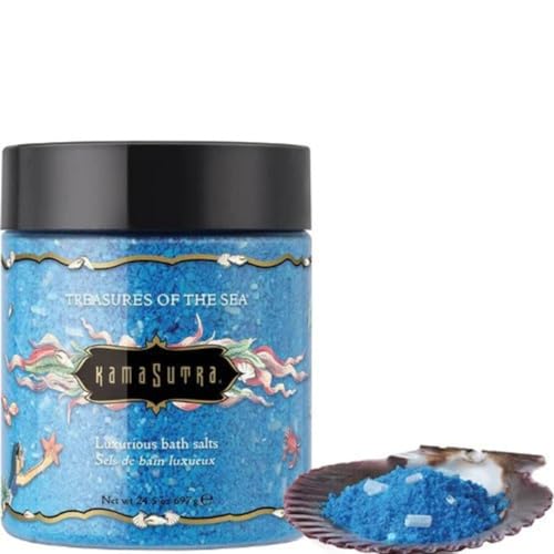 Kama Sutra Treasures of the Sea Ocean Blu Bath Salts