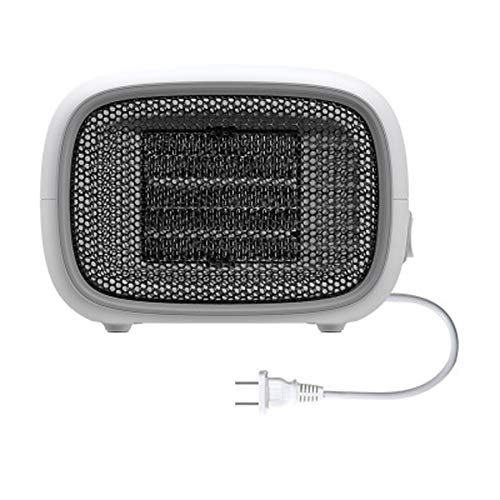 Raumheizung, tragbare elektrische Raumheizung, Kleine keramische Heizung für Büro, Mini Personal Heizung, Ventilator, Haus Schlafzimmer,Weiß