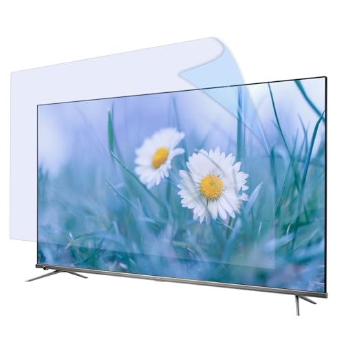 JQZWXX Protector Pantalla para TV de 55/58/65/70/75 Pulgadas con Filtro de Luz Azul, Acabado Mate Antirreflejos, Reduce La Fatiga Visual Y Resiste A Los Arañazos,75in1645x930mm