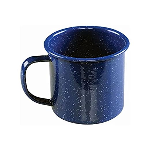 Coleman 12 Ounce Enamelware Coffee Mug (Blue)