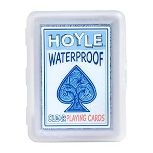 Hoyle Waterproof Playing Cards, Cle...