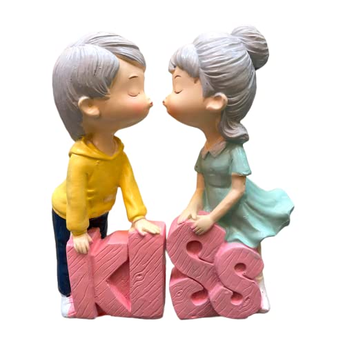 Image of AUGEN Polyresin Love Idol Statue Showpiece for Home Decor Decoration and Gifting (7532-C9, 15cm)