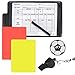 サッカーレフェリー セット審判カード 警告カード レフリー小物 審判 赤と黄色のカード 小冊子 レコードカード 鉛筆 審判用品 フットサル 審判 用具