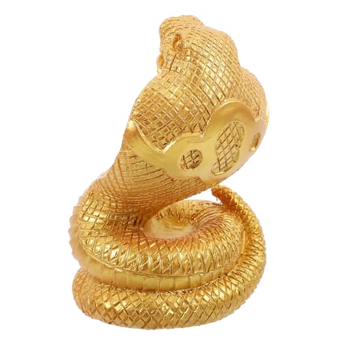 TOBBOMEY Figurita de Serpiente de Resina...