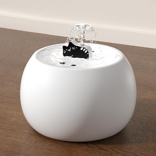 Bebedero de agua para mascotas inalámbrico con sensor 3D recargable para perros 4