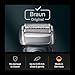 Braun Series 8 83M Electric Shaver Head Replacement Cassette, Silver