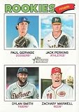 Baseball 2026 Heritage #375 Dylan Smith/Jack Perkins/Paul Gervase/Zachary Maxwell NM-MT RC Rookie