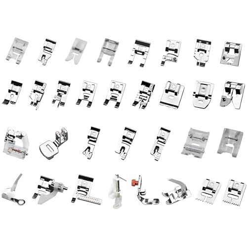 Set de 32 pies para máquina de coser doméstica