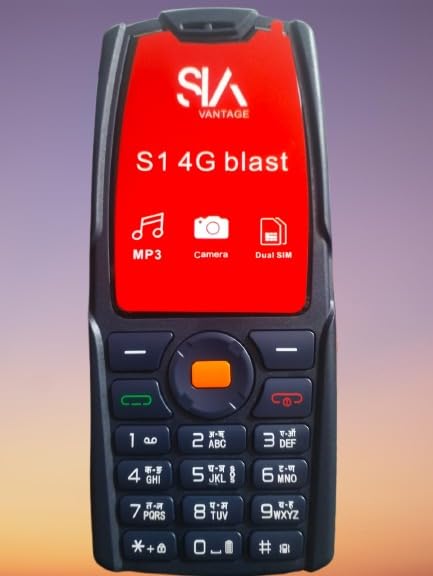 SIAVANTAGE S1 PRO 4G Blast 2.4 INCH Display DUL SIM 4G KEYPAD Mobile All APP Working