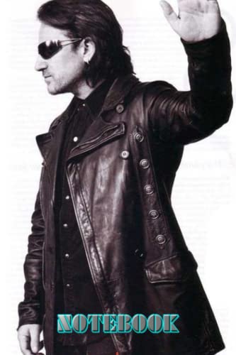 Budget and Financial Notebook : Bono Singer Medium Ruled Notebook, Diary and Notepad Journals for Writer #149