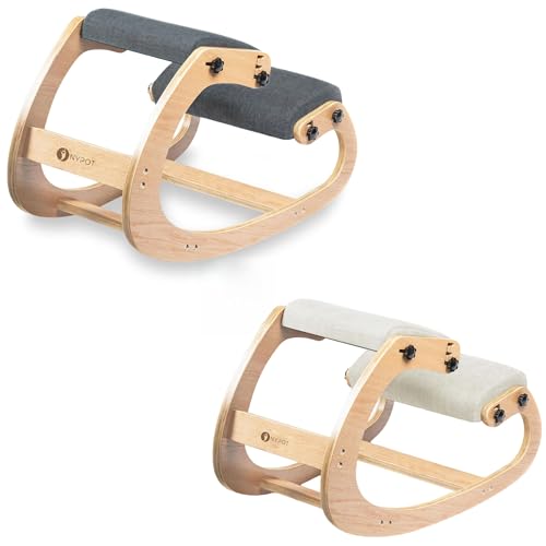 Ergonomic Kneeling Chair - Rocking Office Chair Adjustable Stool ...