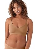 True & Co Womens True Body Triangle Convertible Strap Bra, Bronzed, S 32C-D 34A-B US