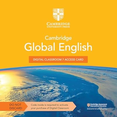Cambridge Global English Digital Classroom 7 Access Card (1 Year Site Licence)
