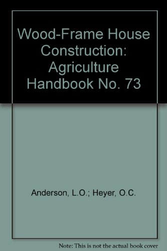 Wood-Frame House Construction: Agriculture Hand... B001HDX7OA Book Cover