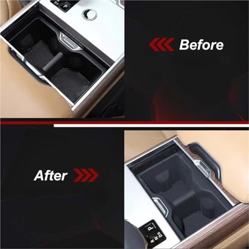 Boîte Rangement Support Gobelet Eau Accessoire Console Range Rover Vogue
