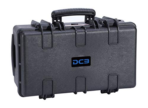 DCB Cases - Element 5573F | 22 x 14 x 10 Ext Dim | IP67 Waterproof | Pluck Foam Insert | Telescoping Handle | Foldable Grip | Resin-Reinforced Injection Molded Plastic | 2 Latch Lid Close | Wheels