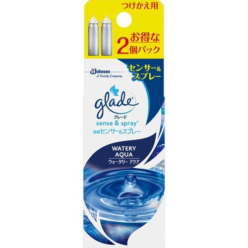 ジョンソン グレードセンサー＆スプレー ウォータリーアクア つけかえ用2個パック ※発送まで7～11日程 18ミリリットル (x 2)のサムネイル