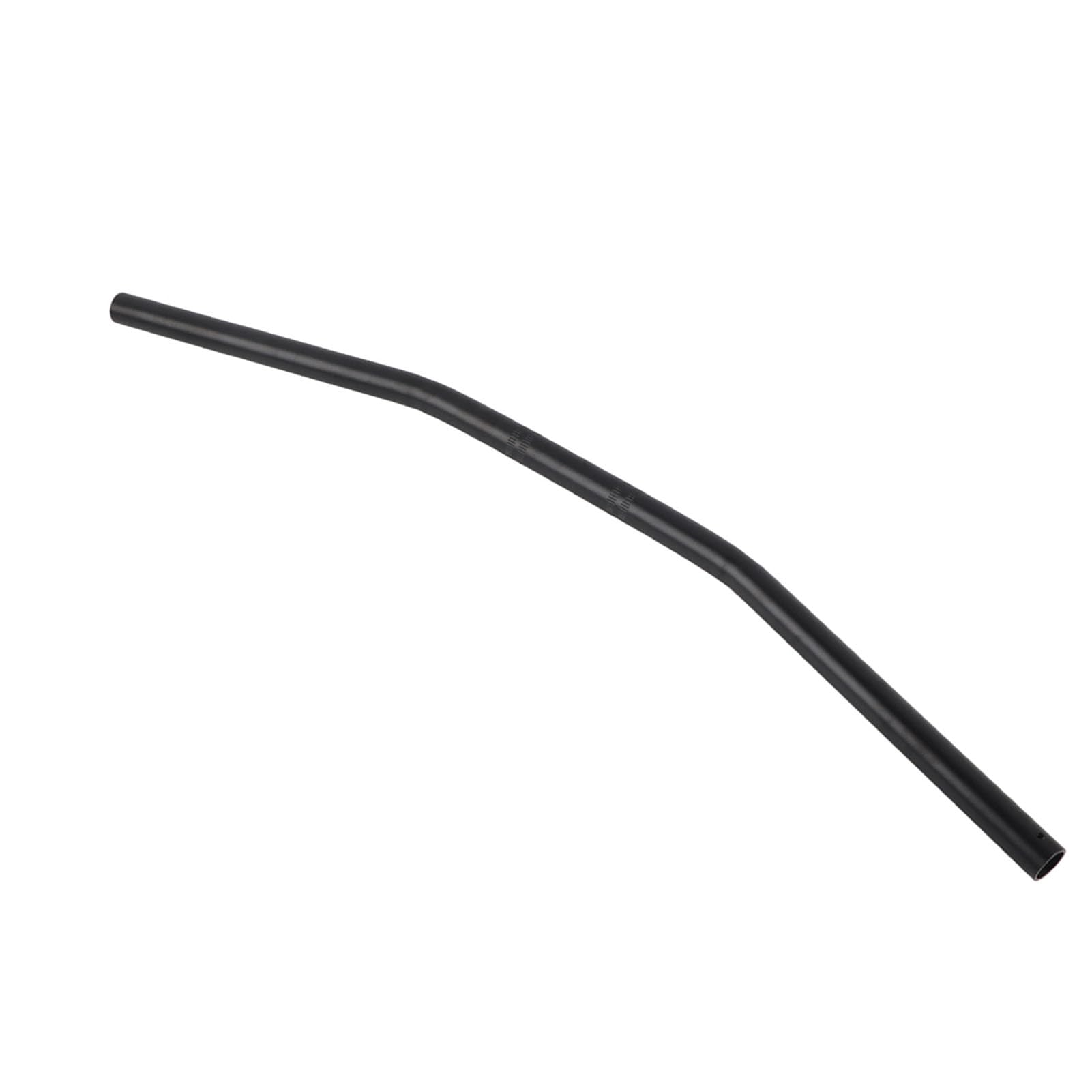 Manubrio Curvo per Moto retrò 22 Mm, Diametro Standard con Design Raffinato, Facile Installare per gli Amanti della Moto, Materiale Robusto e Durevole (BLACK)