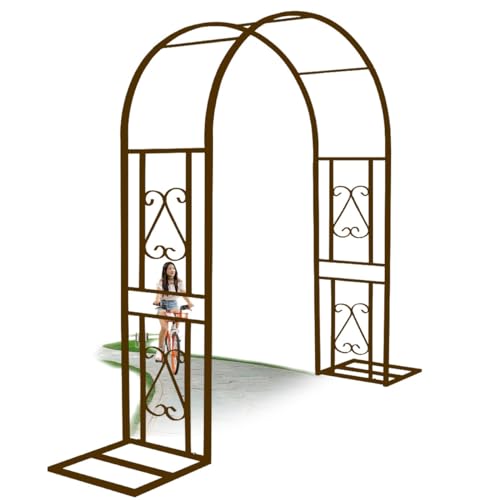 Arche de jardin robuste métal résistant soleil eau grande largeur - 2