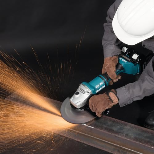 Amoladora Makita DGA900ZK para trabajos de construcción y reformas pesadas sin cables 3