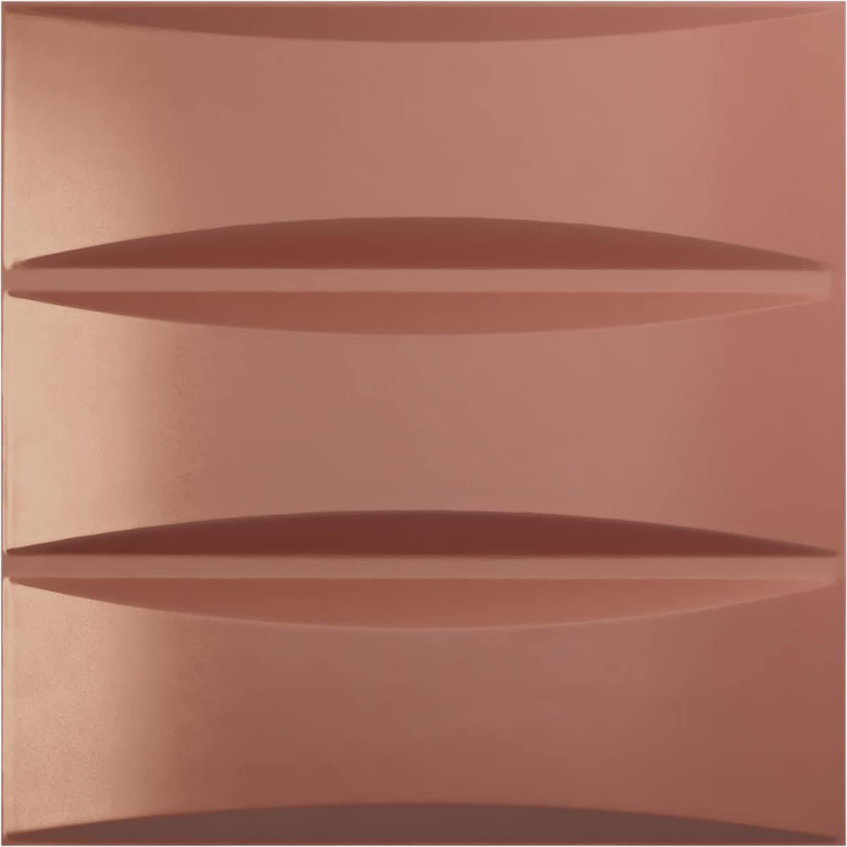 Ekena Millwork 19 5/8W x 19 5/8H Traditional EnduraWall Decorative 3D Wall Panel, Champagne Pink (12-Pack for 32.04 Sq. Ft.