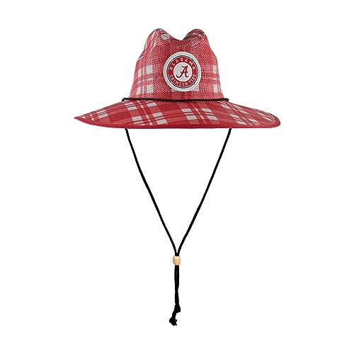 Image of FOCO NCAA College Team Logo Thematic Sun Straw Hat