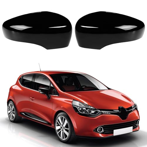 TTCR-II 2 PCS Coque de Rétroviseur Compatibles avec Clio Mk4 Boîtier de Rétroviseur 2012-2016 pour Captur Première Génération J87 2013-2019/ Zoe...
