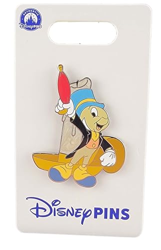 Disney Pin - Pinocchio - Jiminy Cricket - Standing in Front of a Candlestick