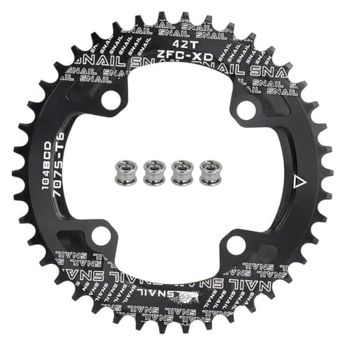 FOMTOR 104 BCD CNC Chainring (30-52T) for Bikes
