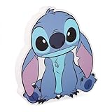 Silver Buffalo Disney Lilo and Stitch Large Die Cut MDF Box Wall Sign Featuring Stitch, 7” x 1.2” x 7.75”