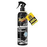 Meguiar's, G250708, Air Re-Fresher, Aerosol Eliminador de Olores, Black Chrome, 8 onzas