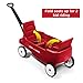 Radio Flyer Pathfinder Wagon For Kids And Storage, Base Red, 39