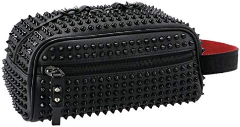 Amazon Christian Louboutin クリスチャン ルブタン バッグ メンズ Calf クラッチバッグ Black 157 0001 B260 並行輸入品 Christian Louboutin クラッチ セカンドバッグ