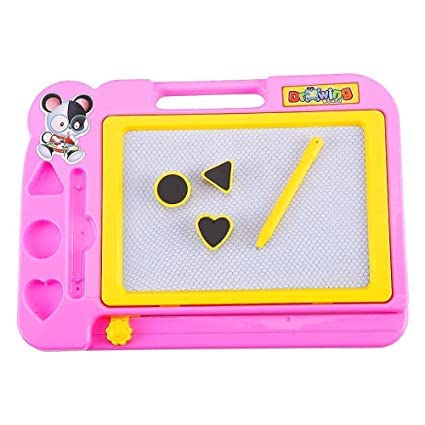 VE Magic Slate for Kids Pen Doodle pad erasable Drawing Easy Reading Writing Learning Graffiti Board Kids Gift Toy Magnetic Painting Sketch pad for Baby Children (Multi)