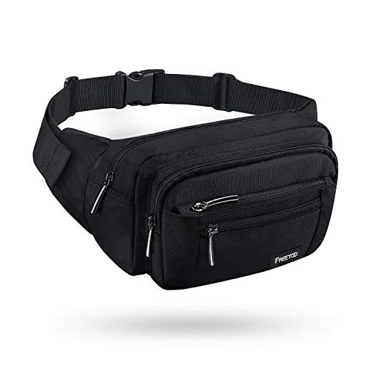 FREETOO Waist Pack Bag Fanny Pack for Men&Women Hip Bum Bag with Adjustable Strap for Outdoors Workout Traveling Casual Running Hiking Cycling