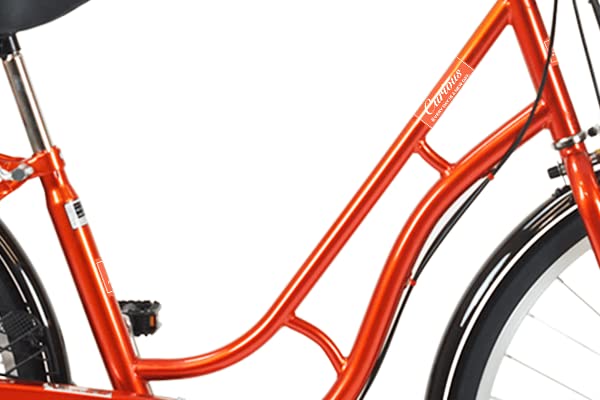 ●キュリオス　シティサイクル 26インチ ● オレンジ Amazon | 自転車 シティサイクル ママチャリ cyma CURIOUS(キュリオス