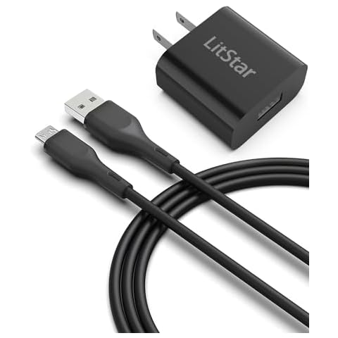 LitStar Fast Charger with 6ft Cable Cover