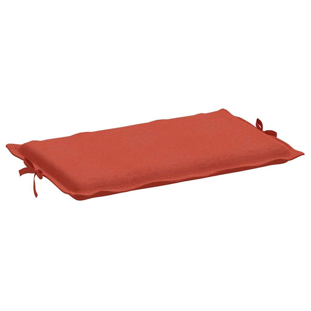 Cuscino per sdraio da giardino, 186 x 58 x 4 cm, rosso melange