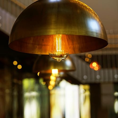 DiCUNO Vintage LED Edison Bulb 60W Equivalent, 2700K Warm White, 6W 800 Lumen, ST64 E26 Base, Antique Decorative Filament Light Bulbs, Clear Glass, Non-Dimmable, Pack of 10 by DiCUNO - Image 4