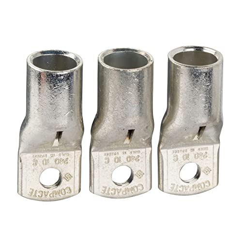 Terminales cable 185mm2 et separateur de phase pour raccordement de puissance triphase